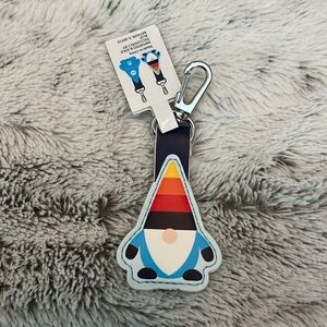 Aldi gnome quarter holder keychain new with tags